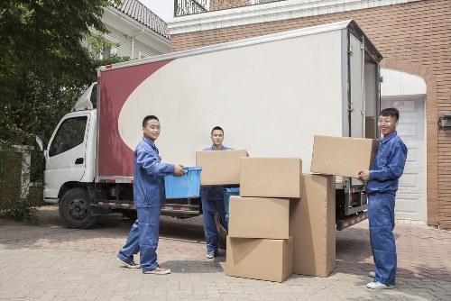 Local Camden man with van service handling a move in a busy city area