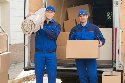 Moving van service for Camden homes with local access considerations