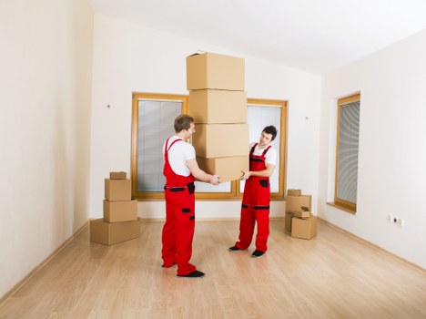 Packing materials and household items ready for a Camden relocation
